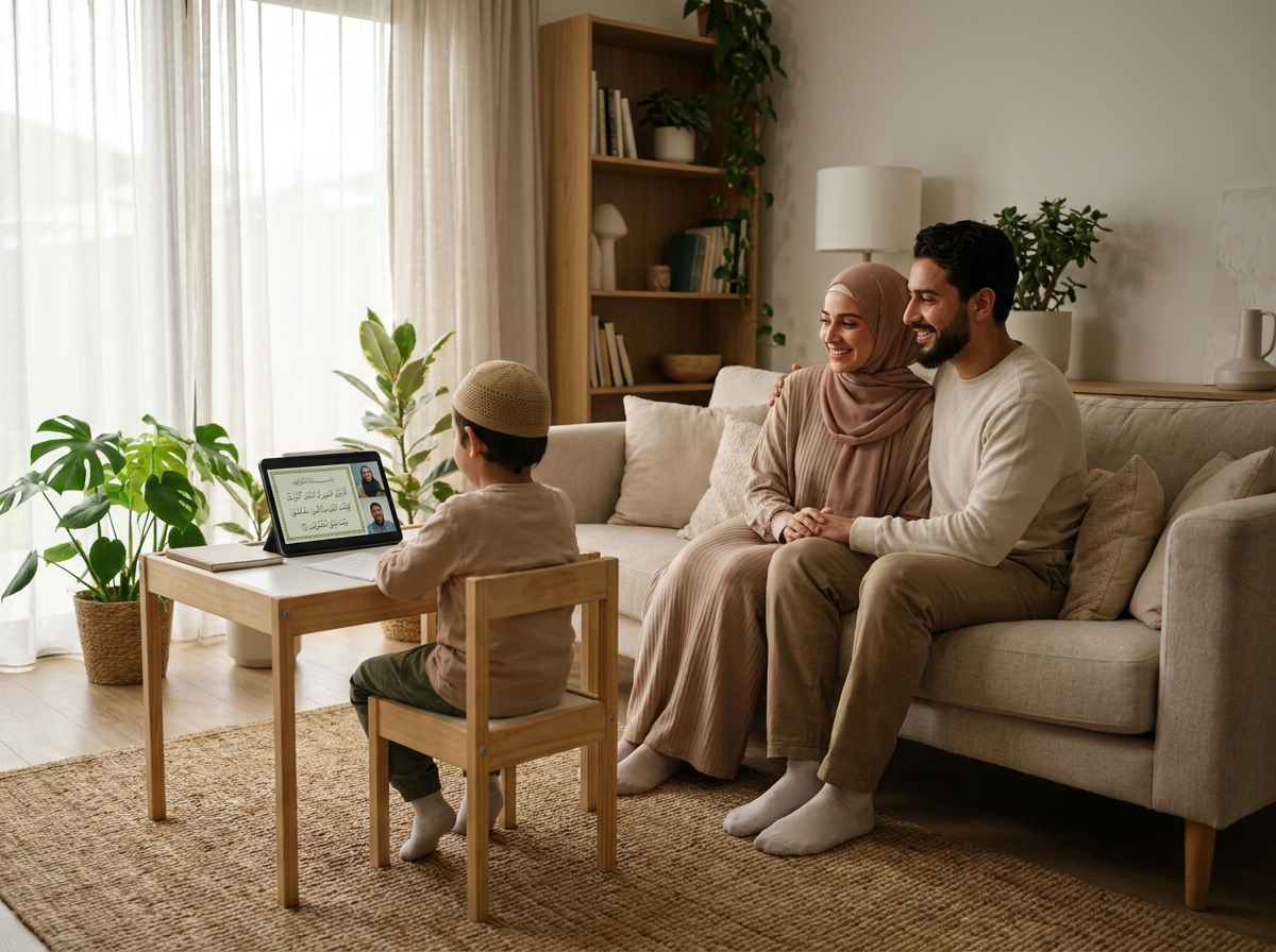 Parents trusting online Quran academy